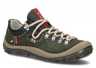 Dámské trekové boty Nagaba N054 khaki (Treková obuv z nejlepší přírodní kůže.)