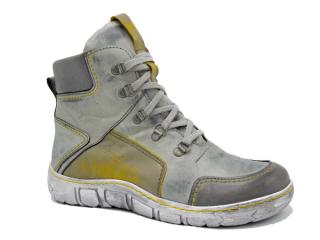 Dámské zimní boty Kacper K40250 sv. šedá (jen velikost 37)