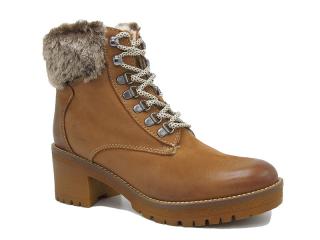 Dámské zimní boty Klondike WH353 hnědá (Maximálně pohodlná zimní obuv z nejlepší přírodní kůže. Investice do této obuvi se jistě vyplatí, vydrží neskutečně dlouho.)
