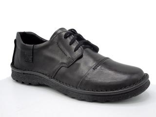 Pánské boty Klondike K267, nadměrné velikosti (polobotky z pravé kůže v nadměrných velikostech)