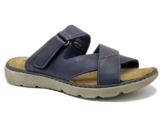 Pánské pantofle Manitu M600512 modrá (pánské letní boty Manitu)