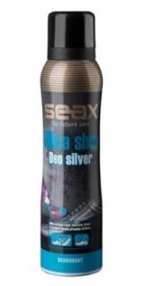 Vůně do obuvi SEAX Silica Shoe Deo silver (Deodorant s antimikrobiální přísadou aktivního stříbra)