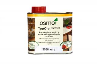 Osmo Top olej 3038 0.5L - terra, hedvábný polomat