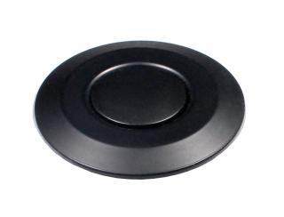 EcoMaster Krytka pneutlačítka kulatá matná černá