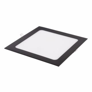 BSN18 LED panel 18W černý čtverec Varianta: Teplá bílá