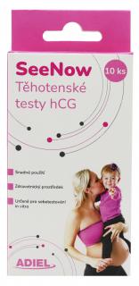 ADIEL SeeNow těhotenské testy hCG, 10 ks