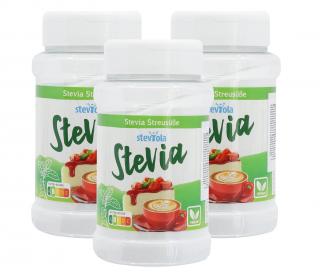 Steviola Stévia sladidlo 350 g v prášku 3 ks: 3x350g