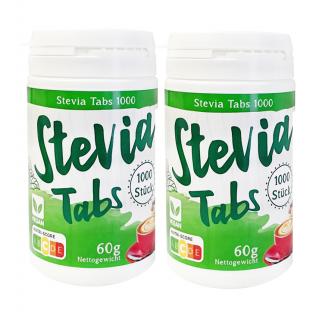 Steviola - Stévia tablety 1000tbl. 2 ks: 2000 ks