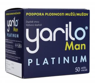 Yarilo Man Platinum – vitamíny a folát pro muže, 50 sáčků