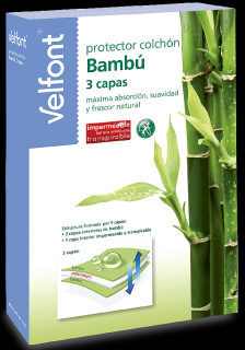 Bambusový matracový chránič Velfont 3vrstvý Mekong