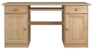 BR101 dřevěný psací stůl z masivní borovice Drewmax  (Kvalitní nábytek z borovicového masivu)