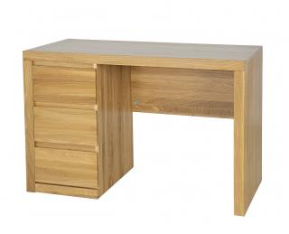 BR301 dřevěný psací stůl z dubu Drewmax (Kvalitní nábytek z dubového masivu)