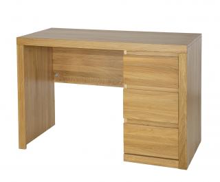 BR303 dřevěný psací stůl z dubu Drewmax (Kvalitní nábytek z dubového masivu)