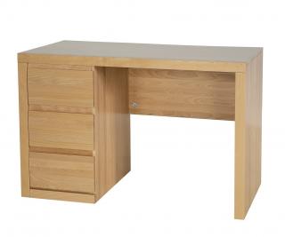 BR401 dřevěný psací stůl z buku Drewmax (Kvalitní nábytek z bukového masivu)