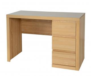 BR403 dřevěný psací stůl z buku Drewmax (Kvalitní nábytek z bukového masivu)