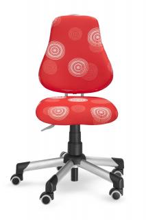 Dětská rostoucí židle Actikid A2 2428 091 kruhy červené (Výškově i hloubkově stavitelná židle Mayer)