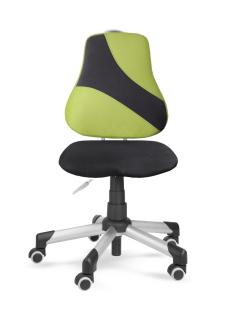 Dětská rostoucí židle Actikid A2 2428 Q2 403 antracitová-zelená (Výškově i hloubkově stavitelná židle Mayer)