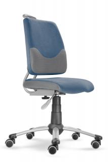 Dětská rostoucí židle Actikid A3 Smile 2428 A3 52 šedo-modrá (Výškově i hloubkově stavitelná židle Mayer)