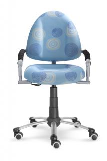 Dětská rostoucí židle Freaky 2436 092 kruhy modré (Výškově i hloubkově stavitelná židle Mayer)