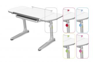 Dětský rostoucí stůl Profi 32W3 54 TW multicolor/bílá (Výškově stavitelný stůl s náklopnou deskou Mayer)