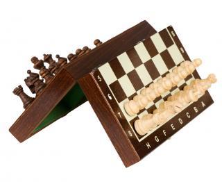 GD374 dřevěné magnetické šachy  Drewmax