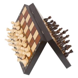 GD375 dřevěné magnetické šachy  Drewmax