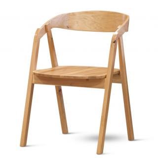 Guru XL stohovatelná židle z dubového masivu (Kvalitní dubové křeslo )