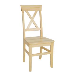 KT107 dřevěná jídelní židle masiv borovice Drewmax  (Kvalitní nábytek z borovicového masivu)