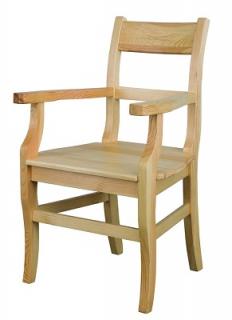 KT115 dřevěná jídelní židle masiv borovice Drewmax  (Kvalitní nábytek z borovicového masivu)