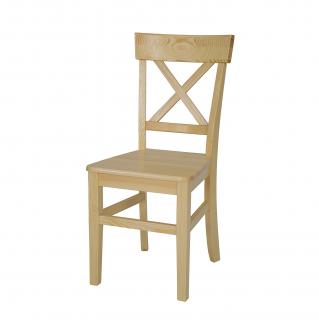 KT122 dřevěná jídelní židle masiv borovice Drewmax  (Kvalitní nábytek z borovicového masivu)