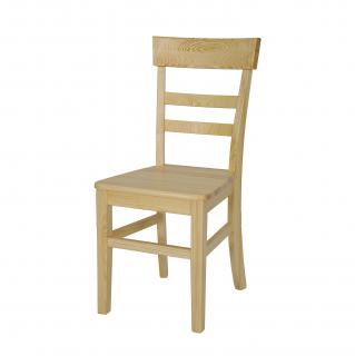 KT123 dřevěná jídelní židle masiv borovice Drewmax (Kvalitní nábytek z borovicového masivu)