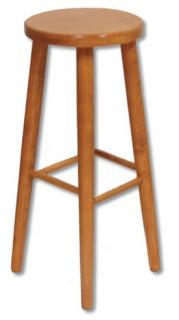 KT241 dřevěný taburet-stolička masiv buk Drewmax  (Kvalitní nábytek z bukového masivu)