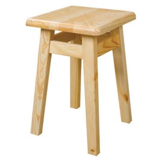 KT248 dřevěná stolička masiv borovice Drewmax  (Kvalitní nábytek z borovicového masivu)