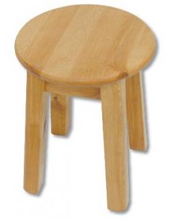 KT253 dřevěná stolička masiv borovice Drewmax  (Kvalitní nábytek z borovicového masivu)