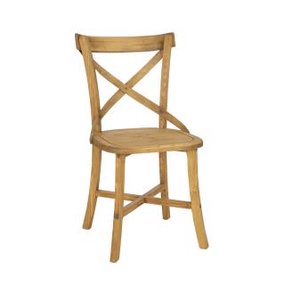 KT701 dřevěná rustikální jídelní židle z přírodní borovice Drewmax  (Povrch přírodní vosk!)