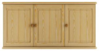 KW107 dřevěná skříňka z masivní borovice Drewmax  (Závěsná horní skříňka z borovicového masivu)