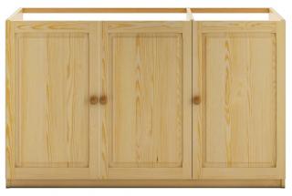 KW111 dřevěná skříňka z masivní borovice Drewmax  (Kvalitní nábytek z borovicového masivu)