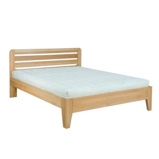 LK189-100 dřevěná postel masiv buk Drewmax  (Kvalitní nábytek z bukového masivu)