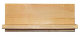 PK150 dřevěná police z masivní borovice Drewmax  (Kvalitní nábytek z borovicového masivu)