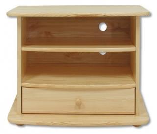 RV108 dřevěný televizní stolek masiv borovice Drewmax  (Kvalitní nábytek z borovicového masivu)