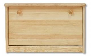 SB117 dřevěný botník masiv borovice Drewmax  (Kvalitní nábytek z borovicového masivu)