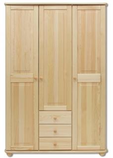 SF101 dřevěná skříň z masivní borovice Drewmax  (Kvalitní nábytek z borovicového masivu)