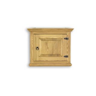 SF703 dřevěná rustikální skříň z přírodní borovice Drewmax  (Povrch přírodní vosk!)