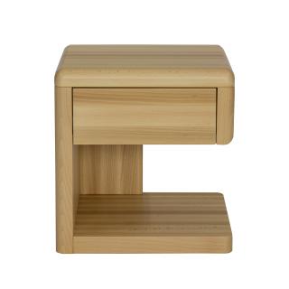 SN119 dřevěný noční stolek z buku Drewmax (Kvalitní nábytek z bukového masivu)