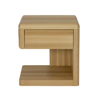 SN120 dřevěný noční stolek z buku Drewmax (Kvalitní nábytek z bukového masivu)