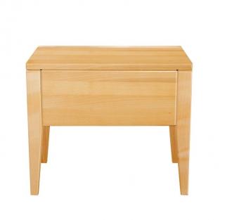 SN130 dřevěný noční stolek z buku Drewmax (Kvalitní nábytek z dubového masivu)
