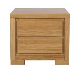 SN211 dřevěný noční stolek z dubu Drewmax (Kvalitní nábytek z dubového masivu)