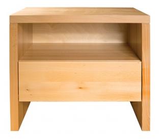 SN212 dřevěný noční stolek z dubu Drewmax (Kvalitní nábytek z dubového masivu)