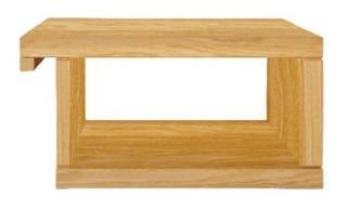 SN217 dřevěný noční stolek z dubu Drewmax (Kvalitní nábytek z dubového masivu)