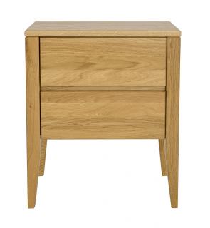 SN231 dřevěný noční stolek z dubu Drewmax (Kvalitní nábytek z dubového masivu)